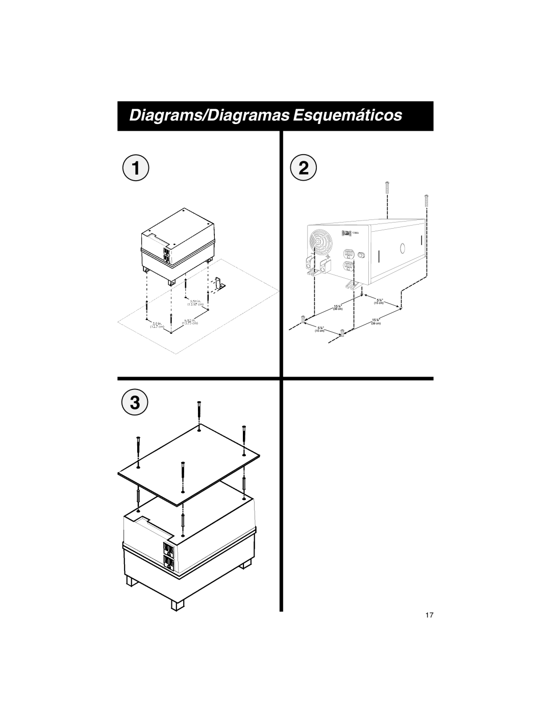 Tripp Lite PV 2400FC, PV 500FC, PV 1000FC, PV 2000FC owner manual Diagrams/Diagramas Esquemáticos 