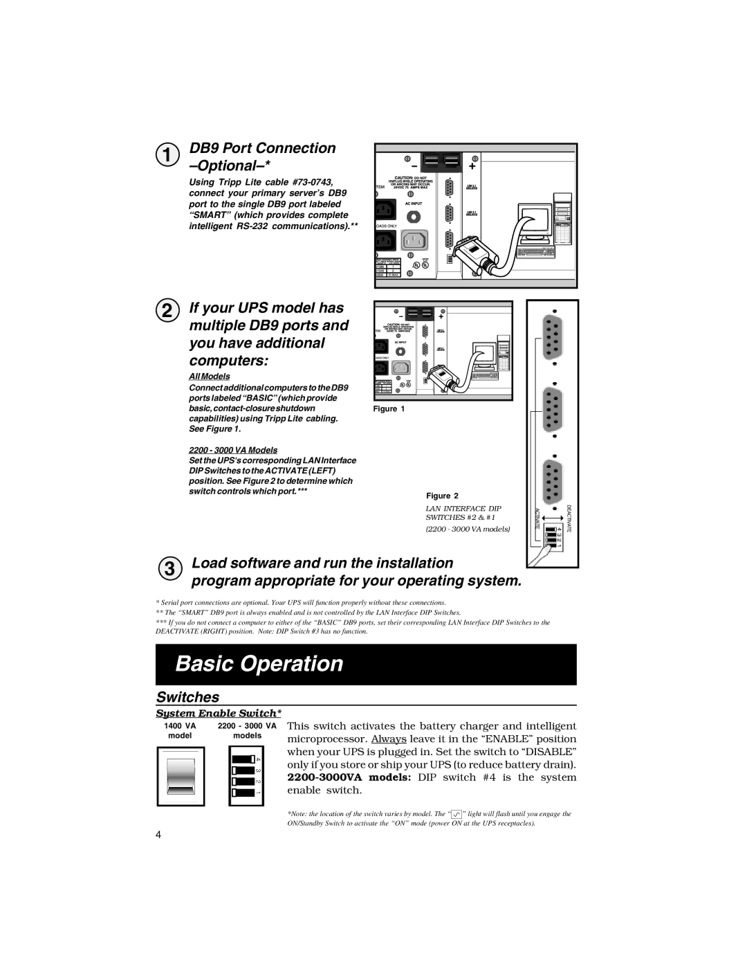 Tripp Lite Rackmount Intelligent Network UPS Systems owner manual Basic Operation 