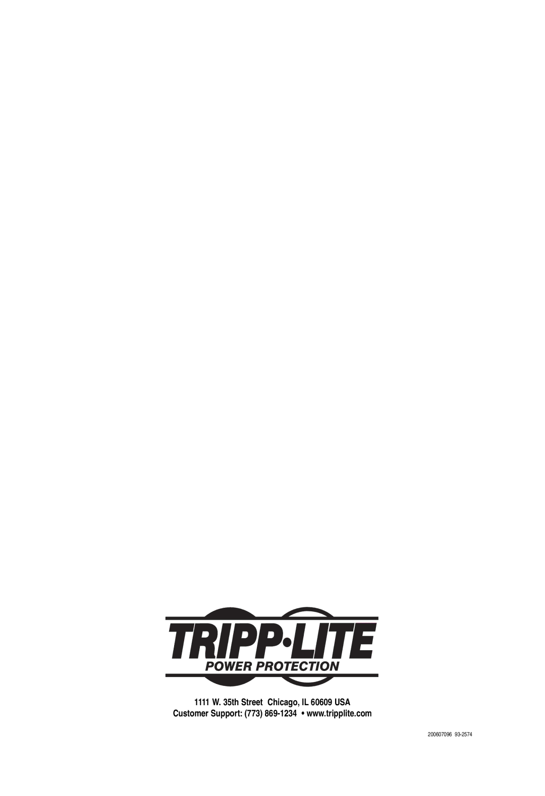 Tripp Lite SMART550USB owner manual 200607096 