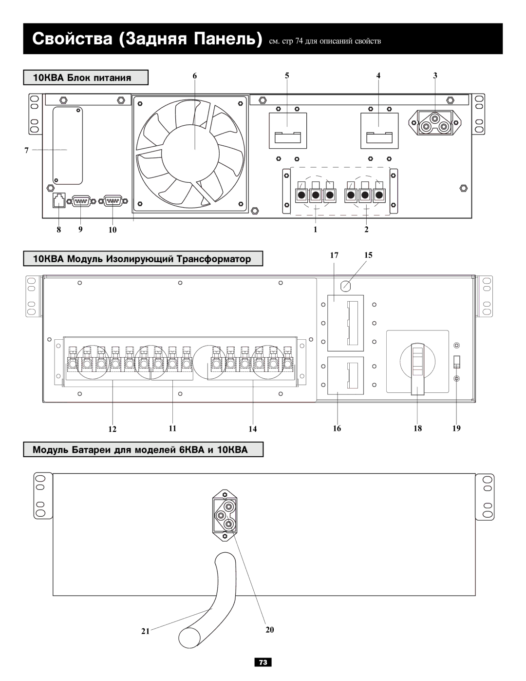 Tripp Lite SU6000RT3UXR, SU10KRT3U owner manual 2120 