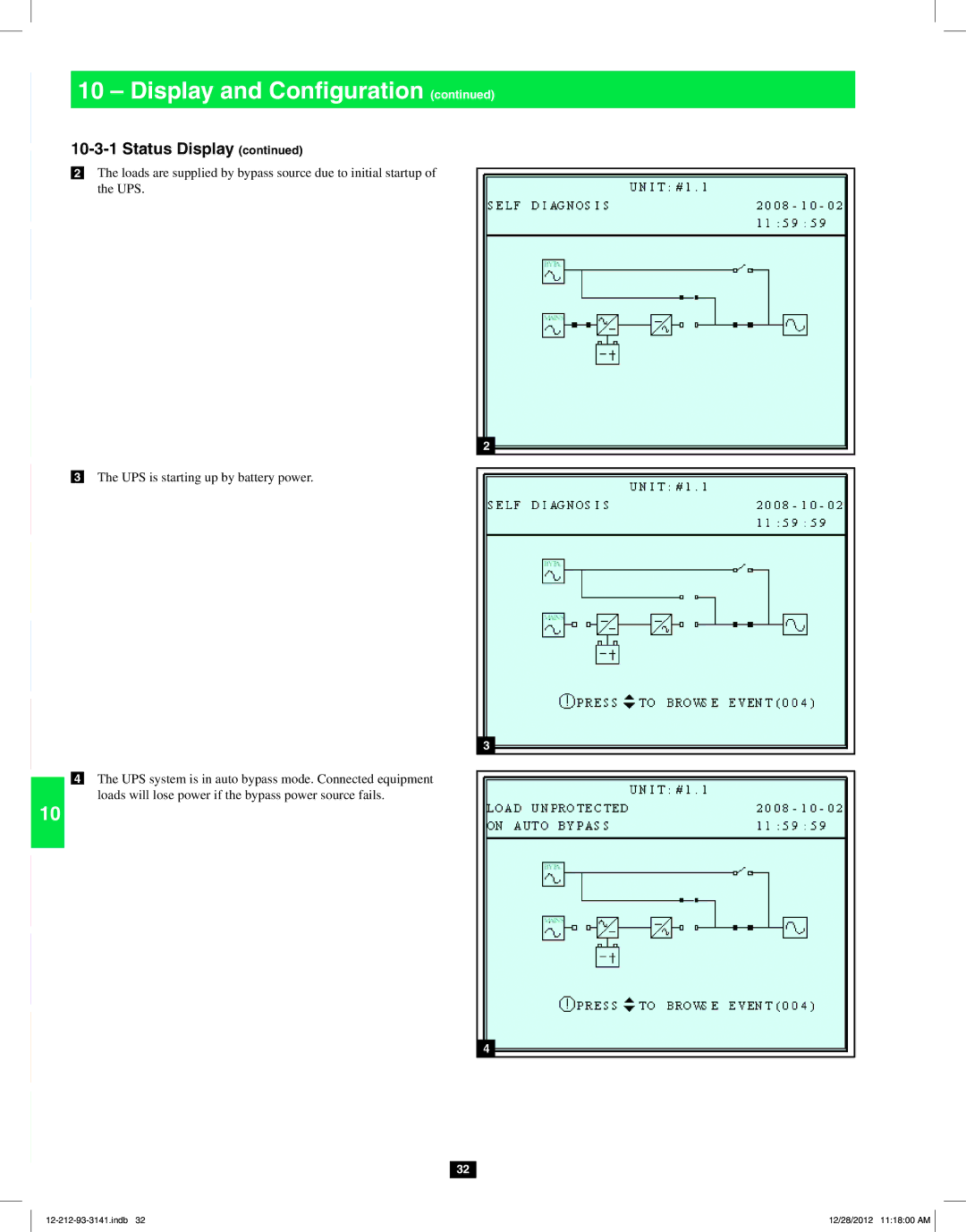 Tripp Lite SU120KX2 owner manual Ups 