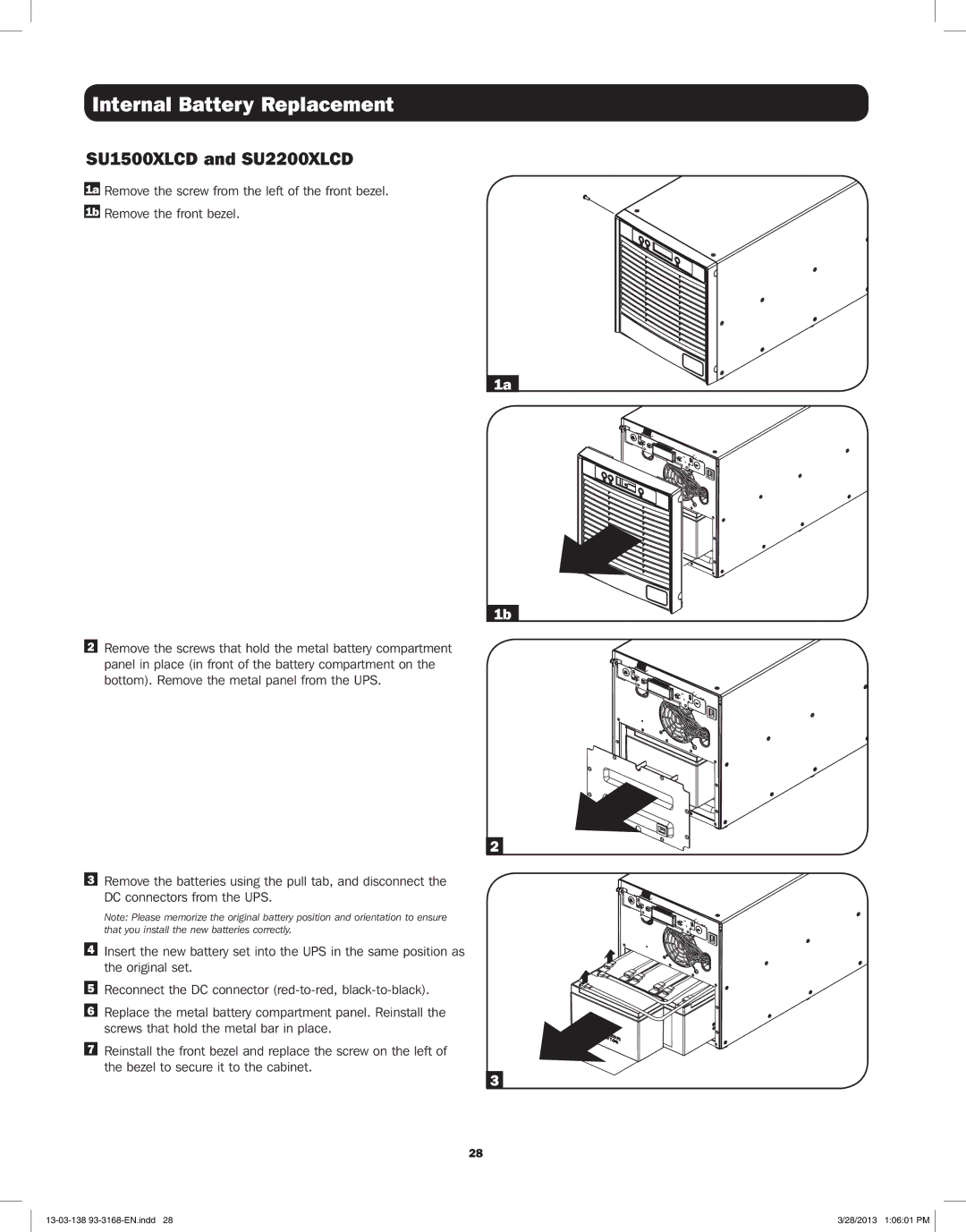 Tripp Lite SU1000XLCD, SU3000XLCD owner manual SU1500XLCD and SU2200XLCD 