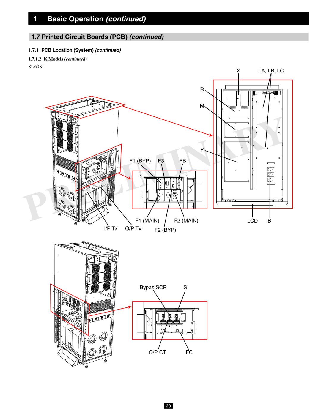 Tripp Lite SU60KX manual La, Lb, Lc 