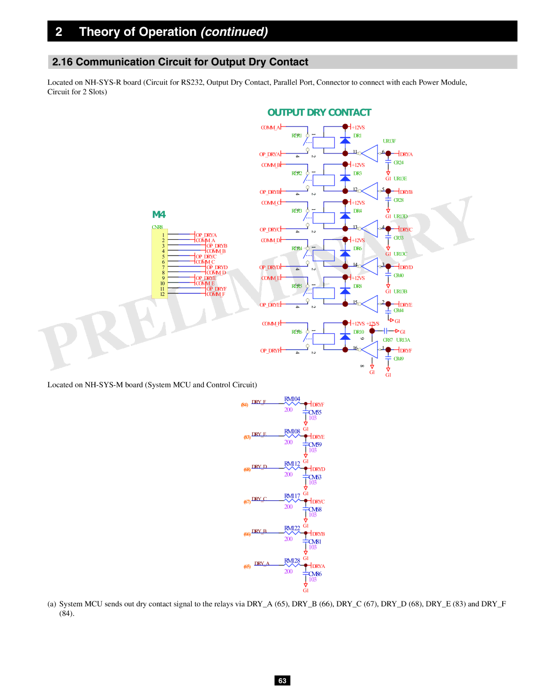 Tripp Lite SU60KX manual Communication Circuit for Output Dry Contact, Output DRY Contact 