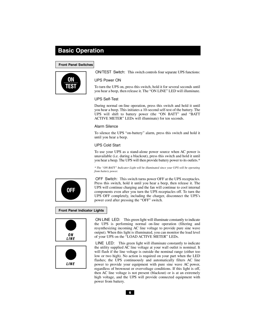 Tripp Lite SUINT1000RTXL2U, SU1000RTXL2UHV owner manual Alarm Silence 