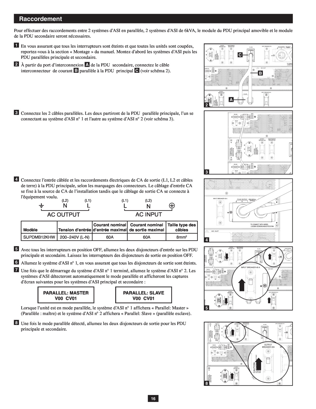 Tripp Lite SUPDMB12KHW owner manual 