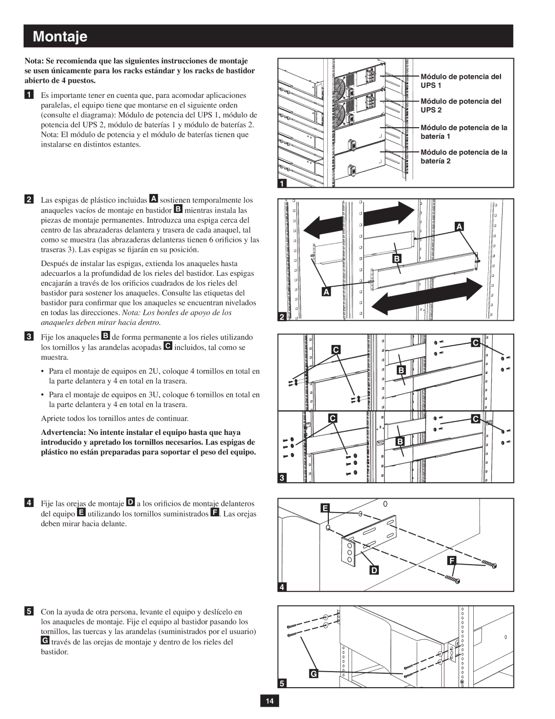 Tripp Lite SUPDMB20KIEC, SUPDMB20KHW owner manual Ups 