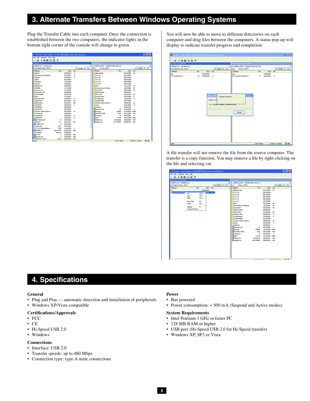 Tripp Lite U232-006 owner manual Certifications/Approvals 