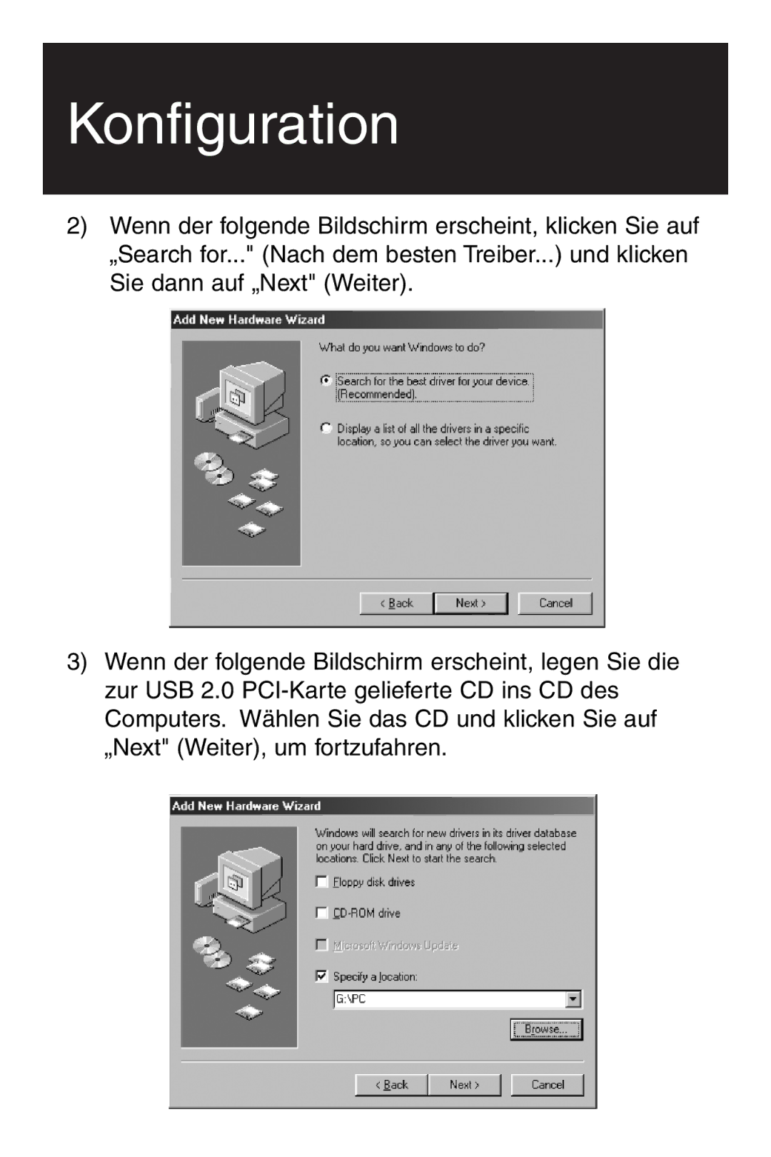 Tripp Lite U234-005-R user manual Konfiguration 