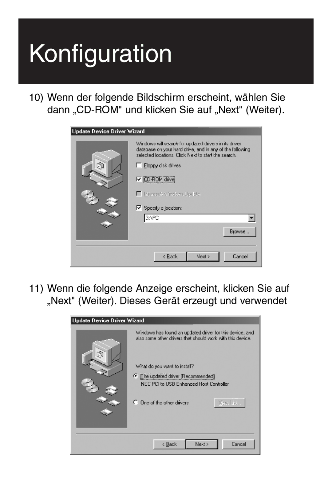 Tripp Lite U234-005-R user manual Konfiguration 