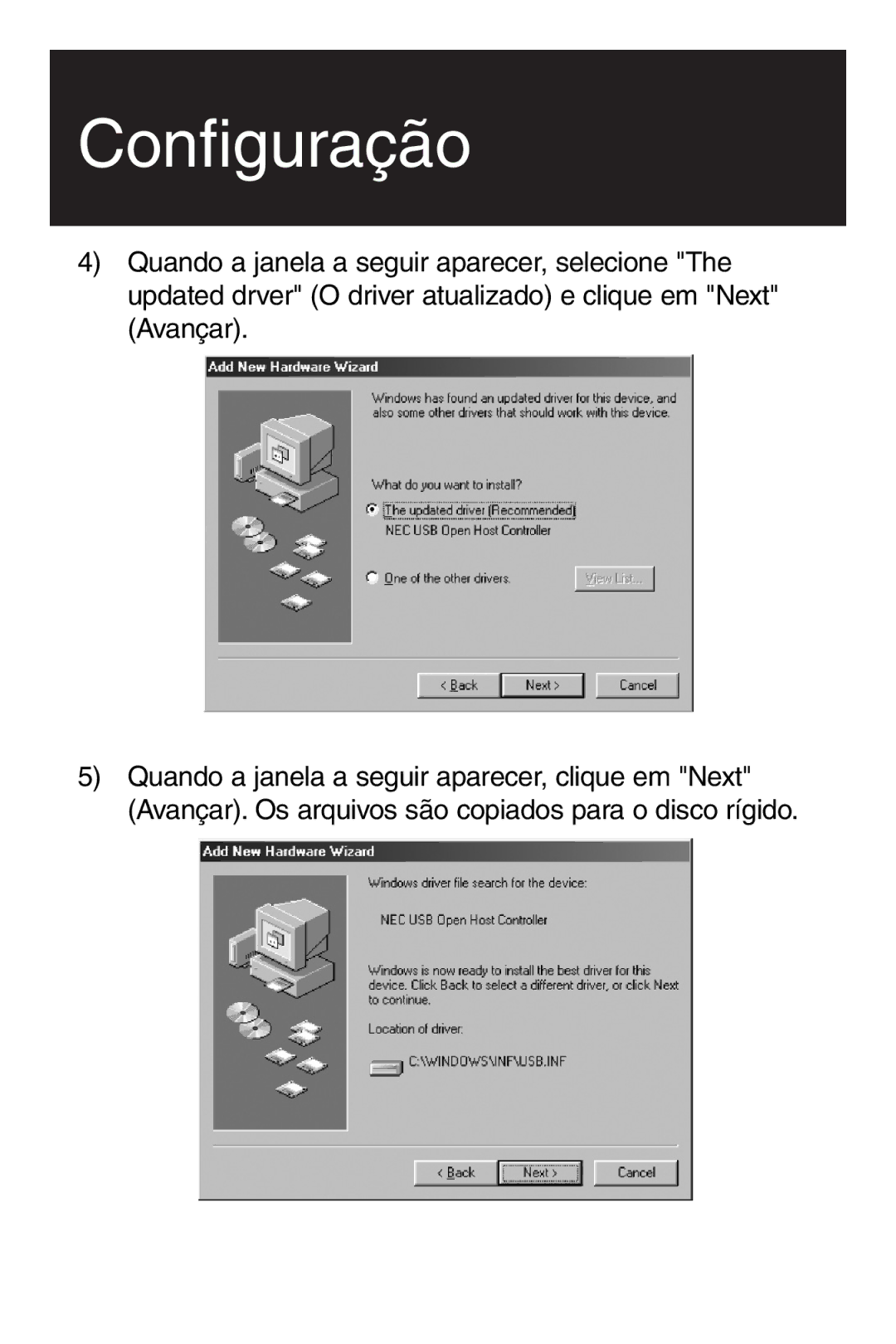 Tripp Lite U234-005-R user manual Configuração 