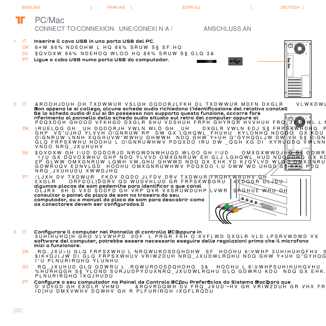 Tritton Technologies R03N763NR, Gaming Headset manual Pc/Mac 