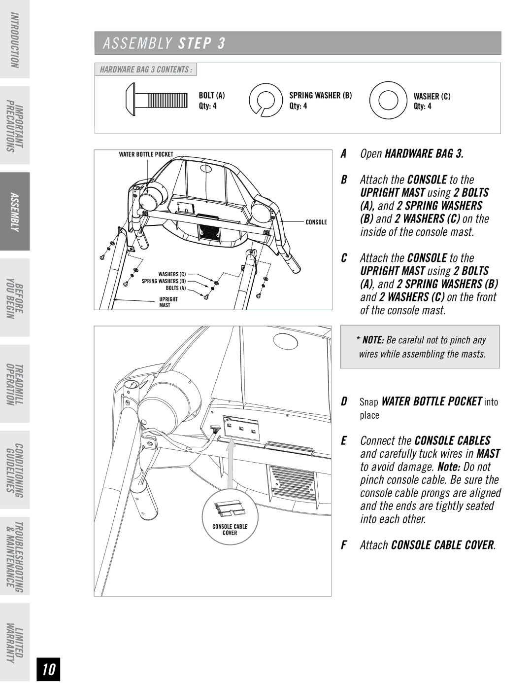 Triumph Plant 700T manual Into each other, To avoid damage. Note Do not 