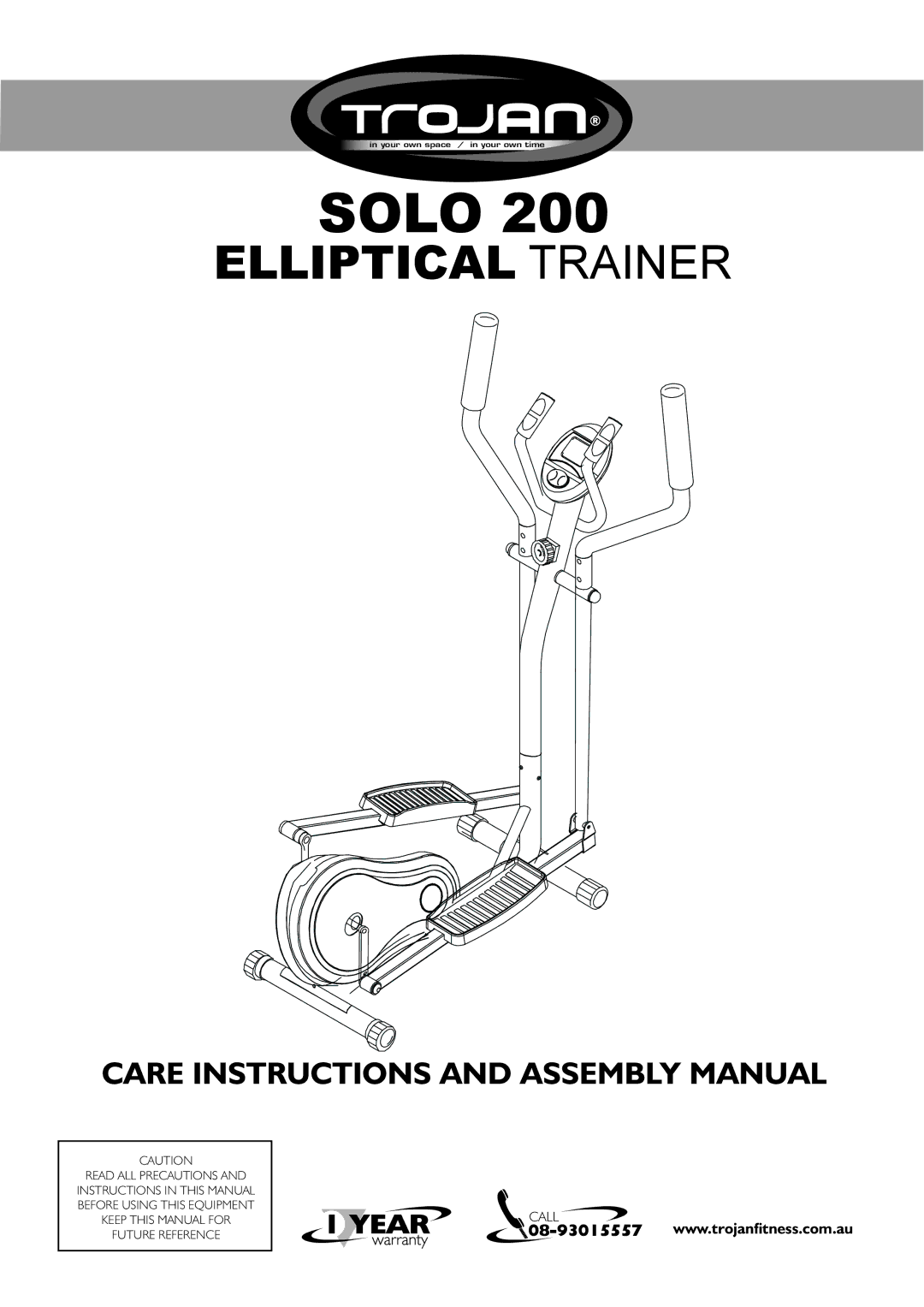 Trojan SOLO 200 manual Solo 