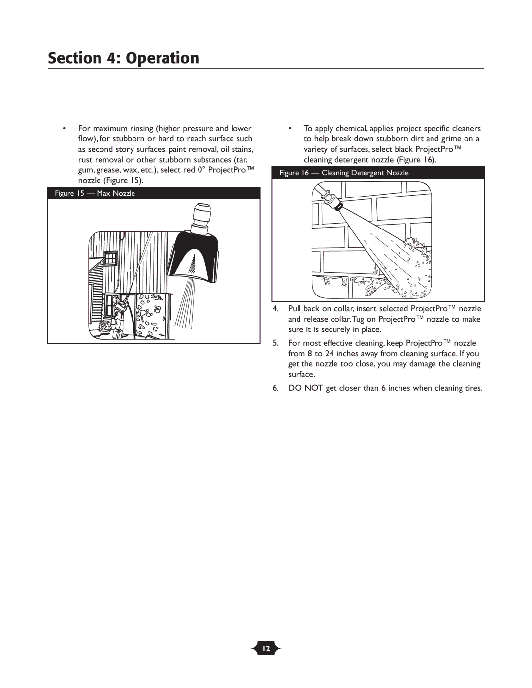 Troy-Bilt 020242-1 owner manual Max Nozzle 