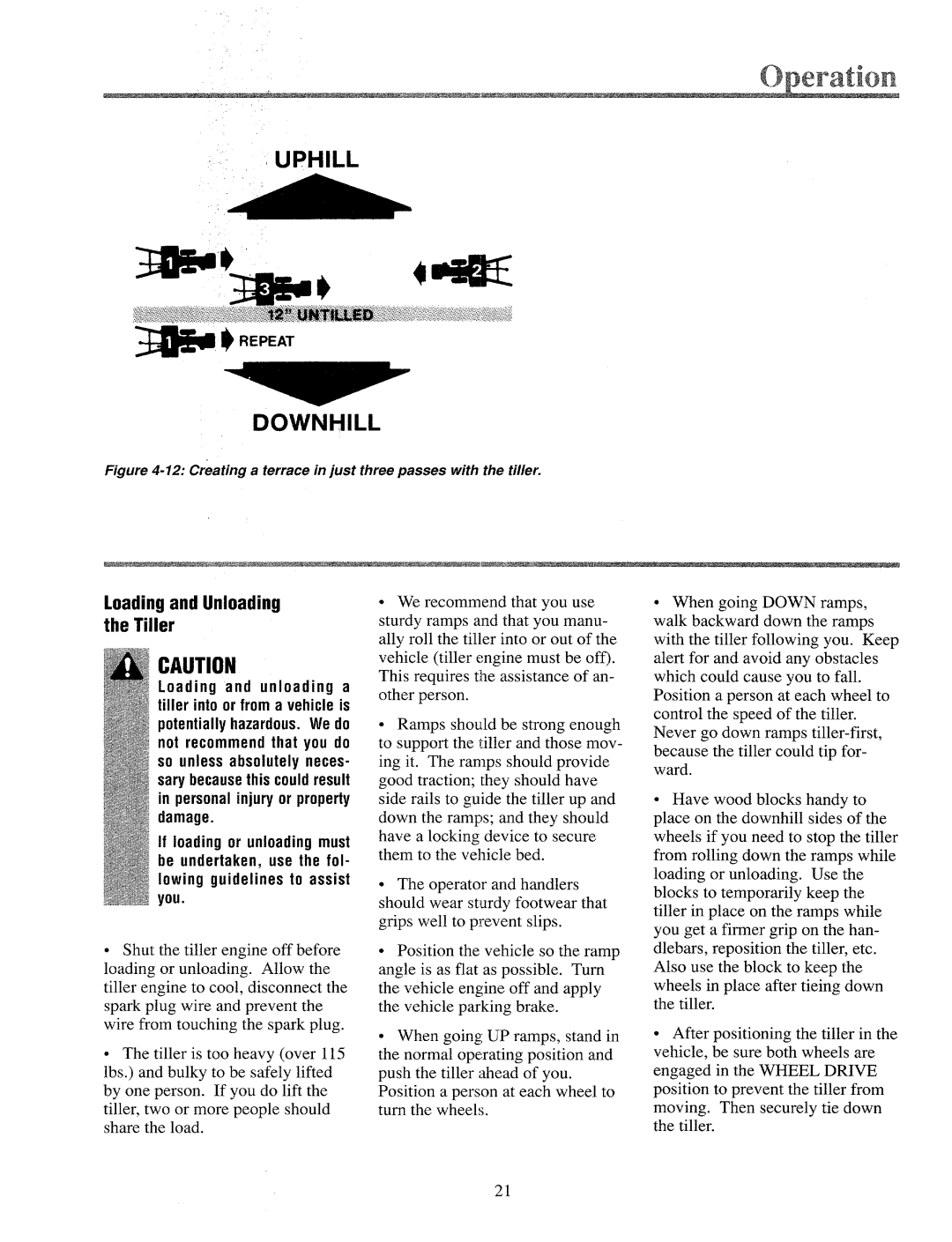 Troy-Bilt 12065, 12060 manual 