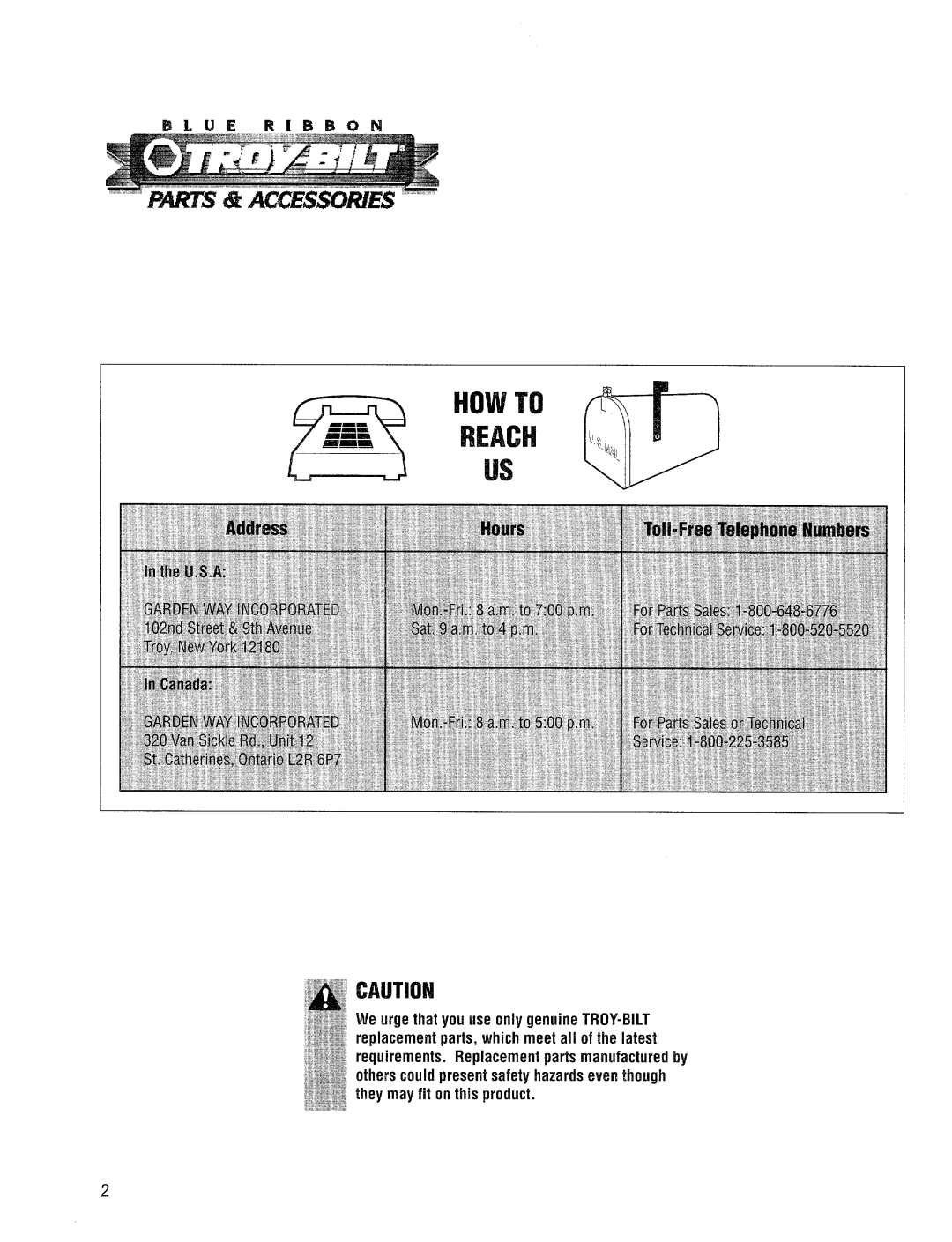 Troy-Bilt 12077 manual 