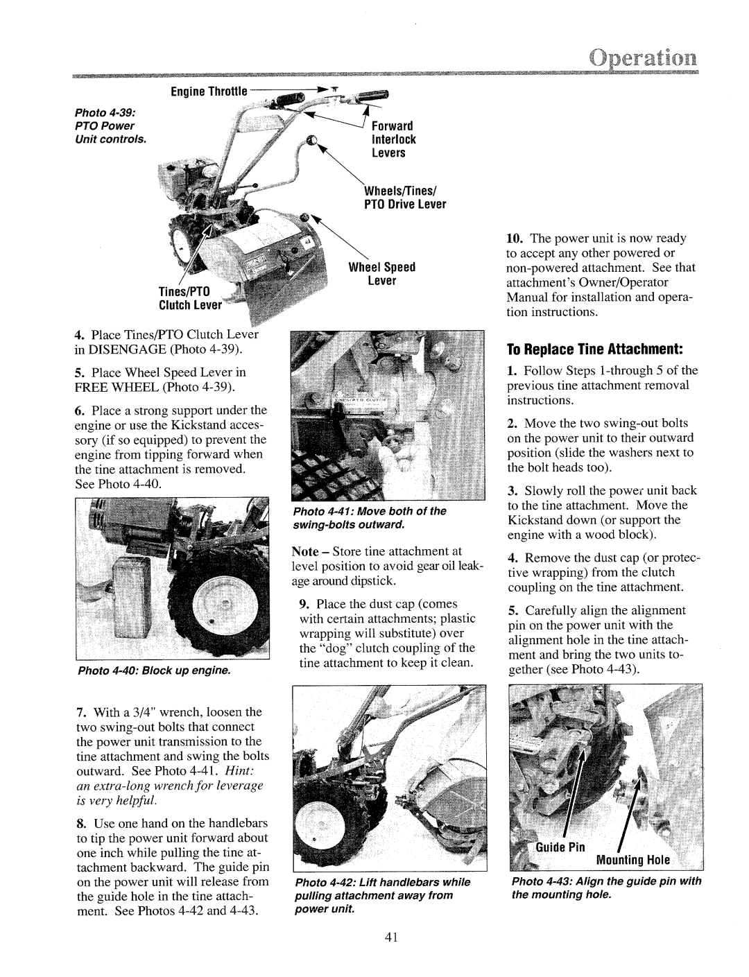 Troy-Bilt 12087-7HP manual 