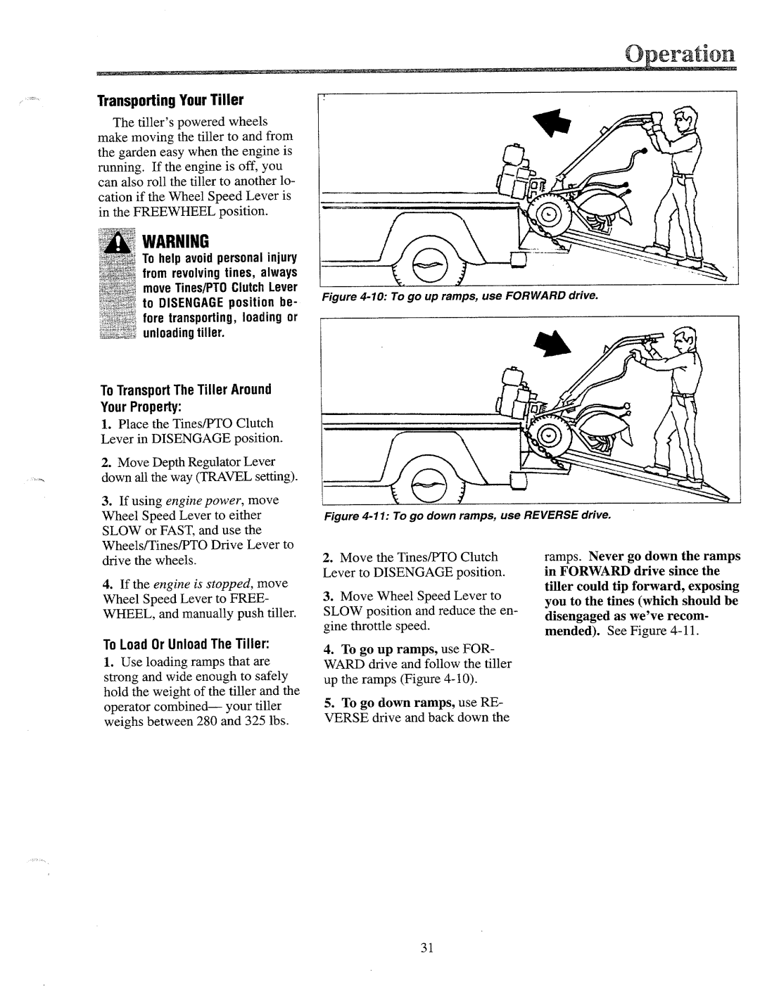 Troy-Bilt 12087, 12088, 12089, 12090 manual 