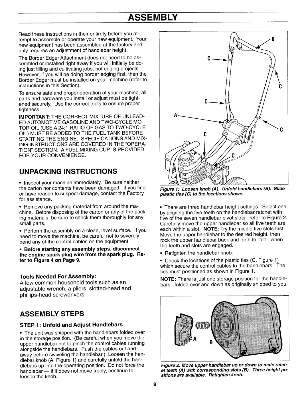 Troy-Bilt 12097 manual 