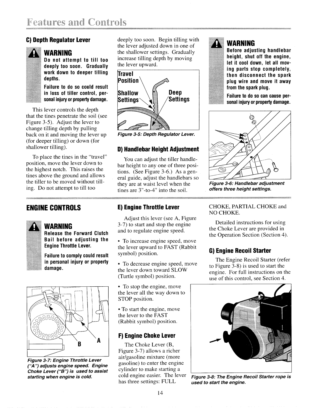 Troy-Bilt 12155 manual 