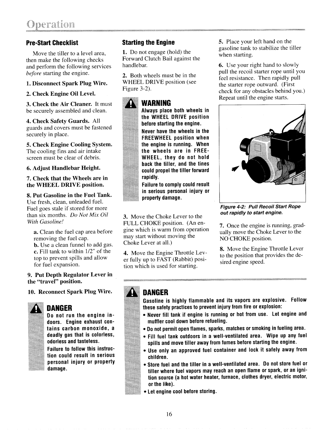 Troy-Bilt 12155 manual 