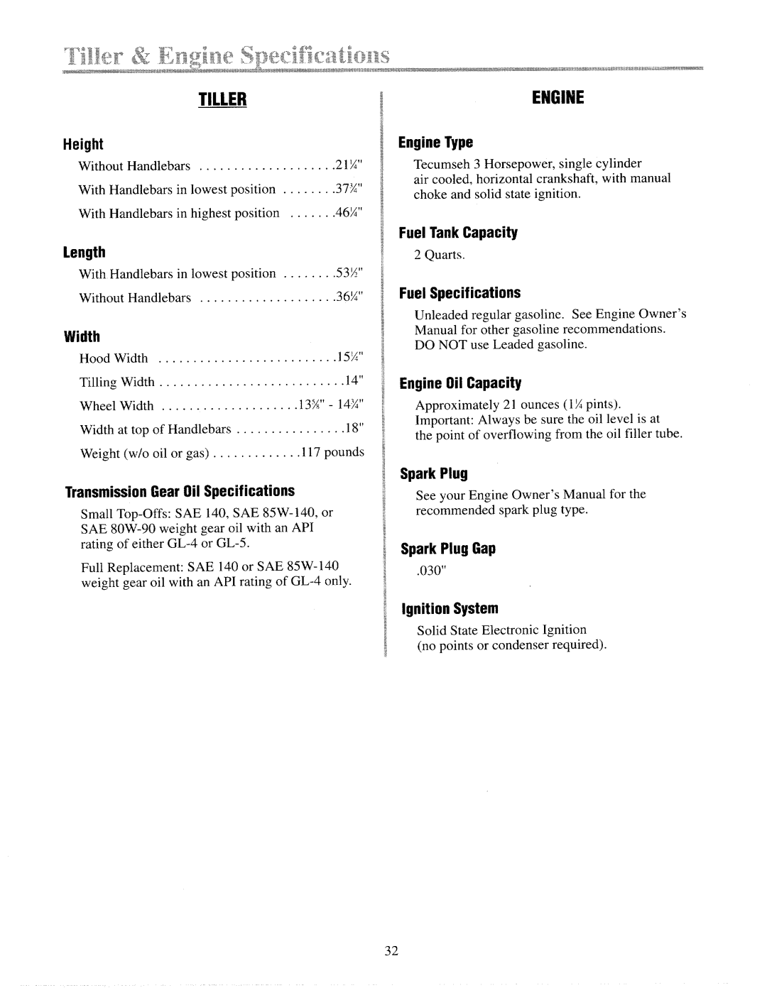 Troy-Bilt 12155 manual 