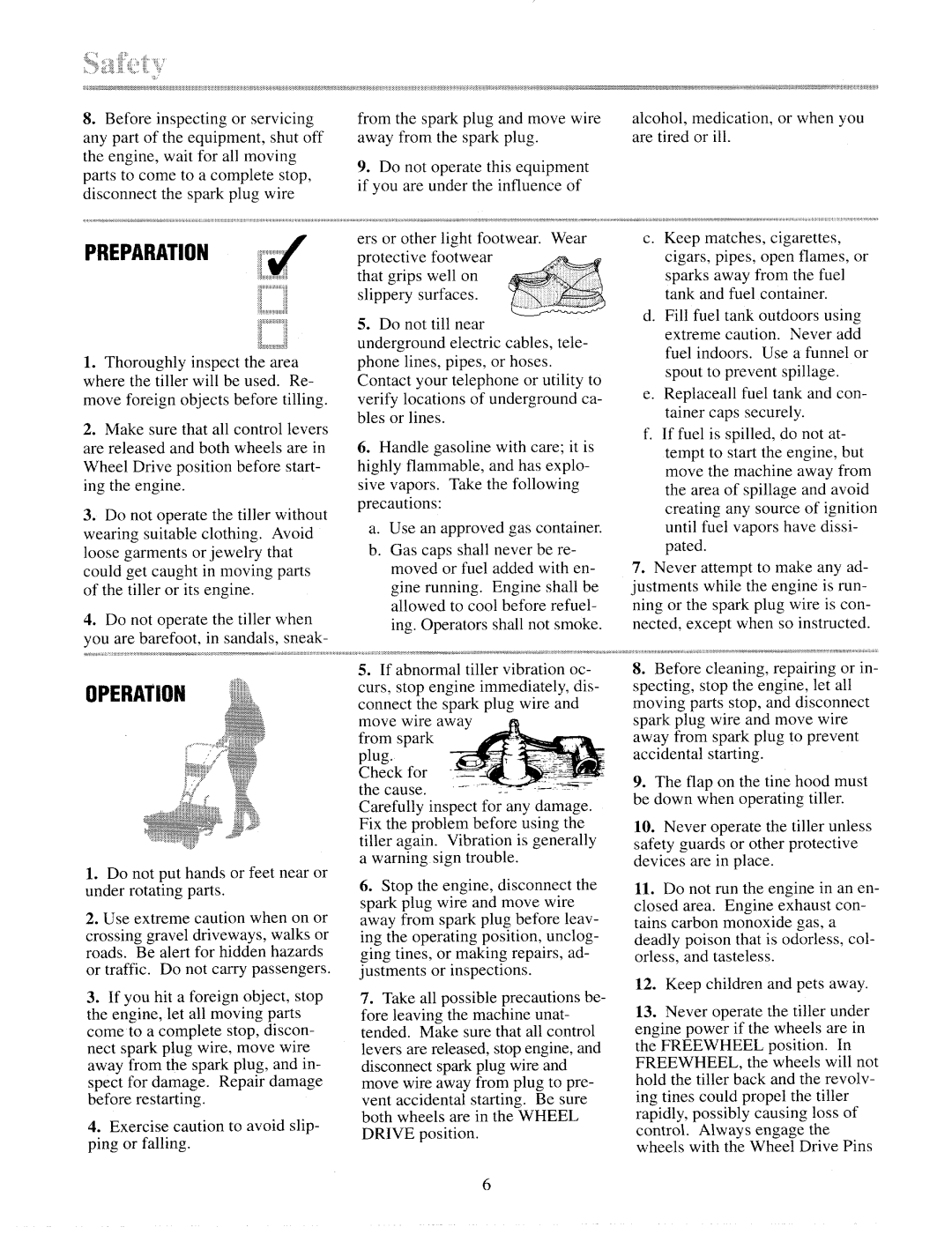 Troy-Bilt 12155 manual 