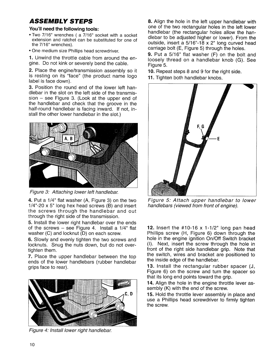 Troy-Bilt 12157 manual 