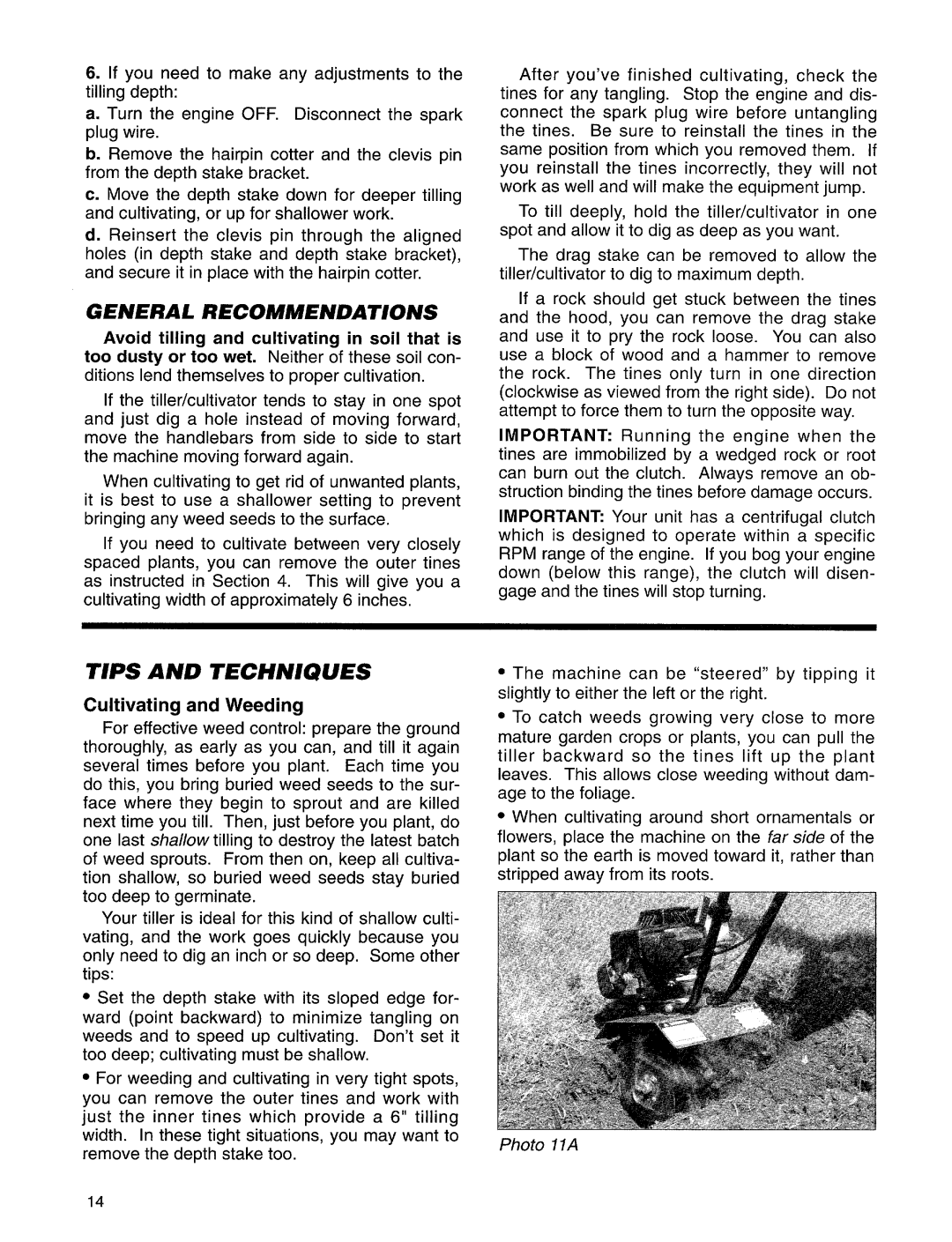 Troy-Bilt 12157 manual 