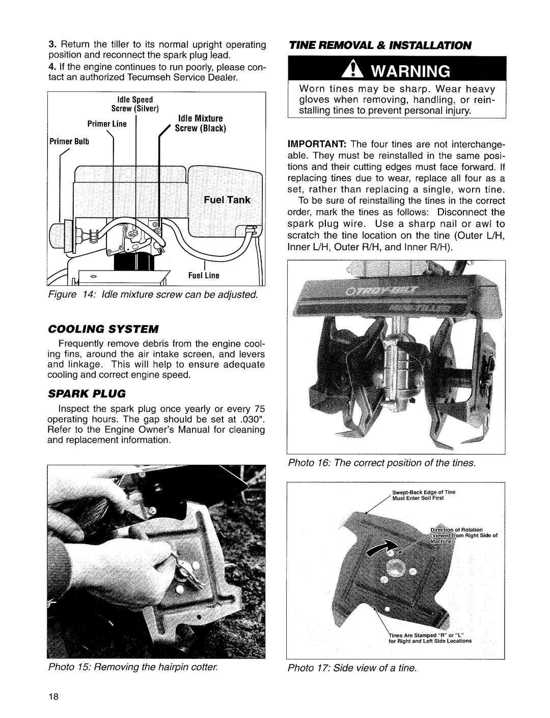 Troy-Bilt 12157 manual 