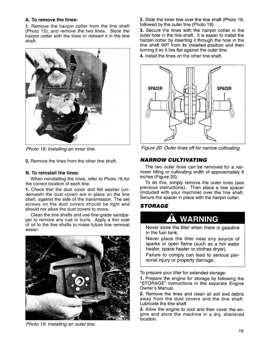 Troy-Bilt 12157 manual 