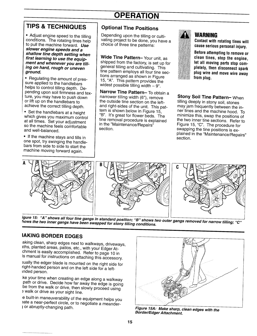 Troy-Bilt 12159 manual 