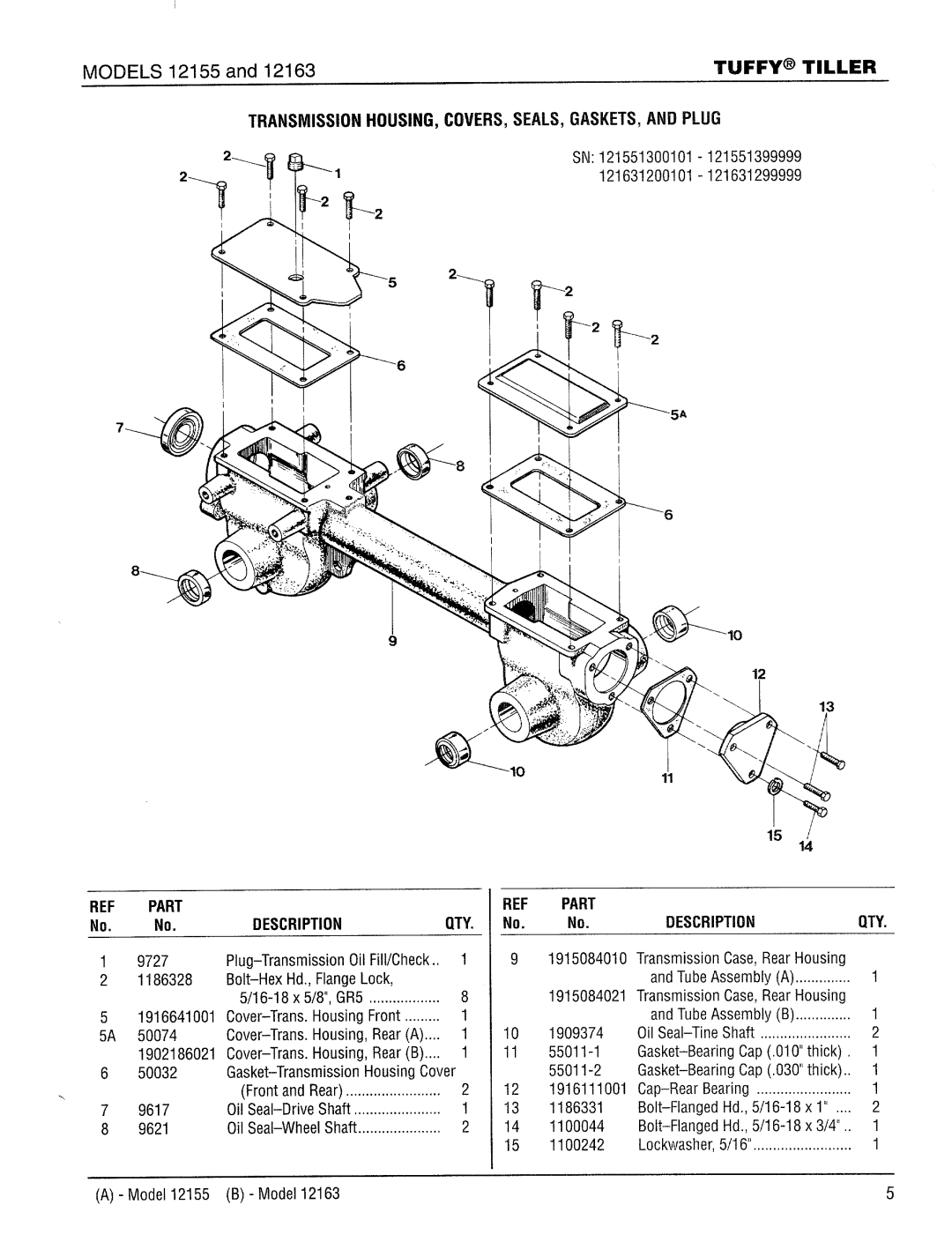 Troy-Bilt 12165 manual 