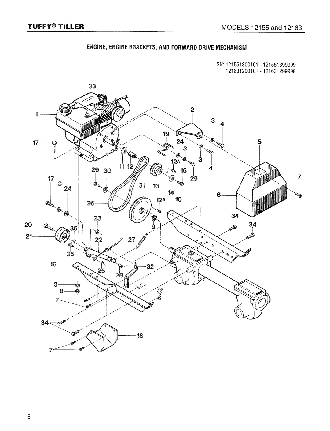 Troy-Bilt 12165 manual 