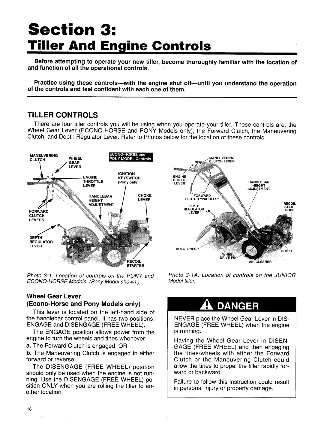 Troy-Bilt 12174, 15008, 15006, 15009 manual 