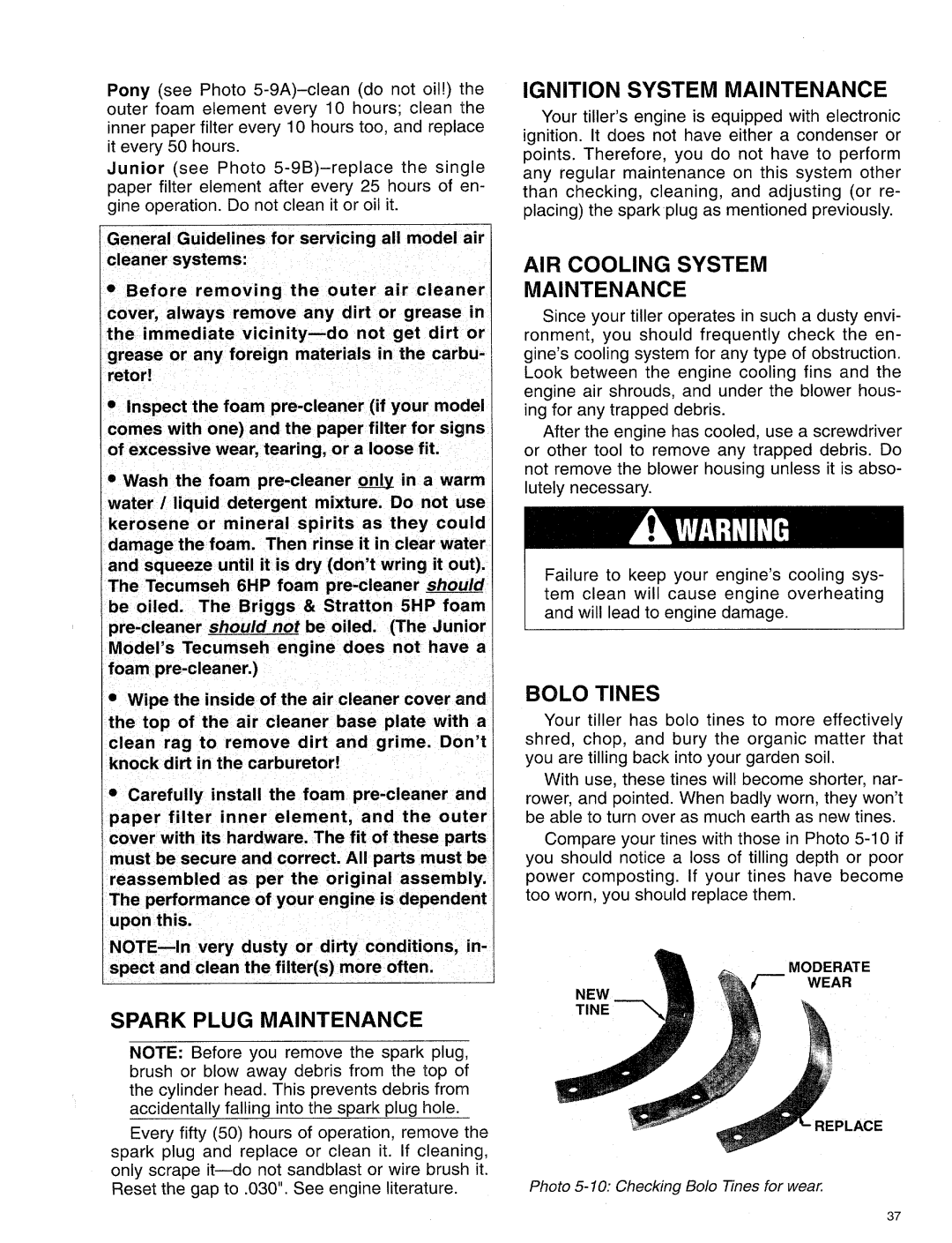 Troy-Bilt 15009, 12174, 15008, 15006 manual 