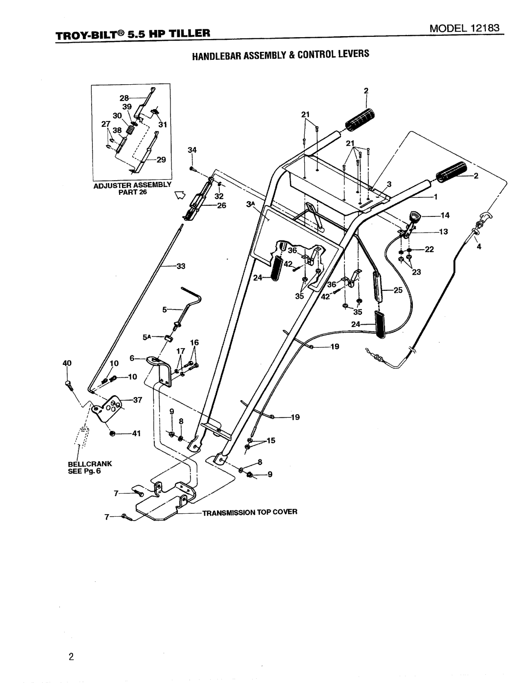 Troy-Bilt 12183 manual 