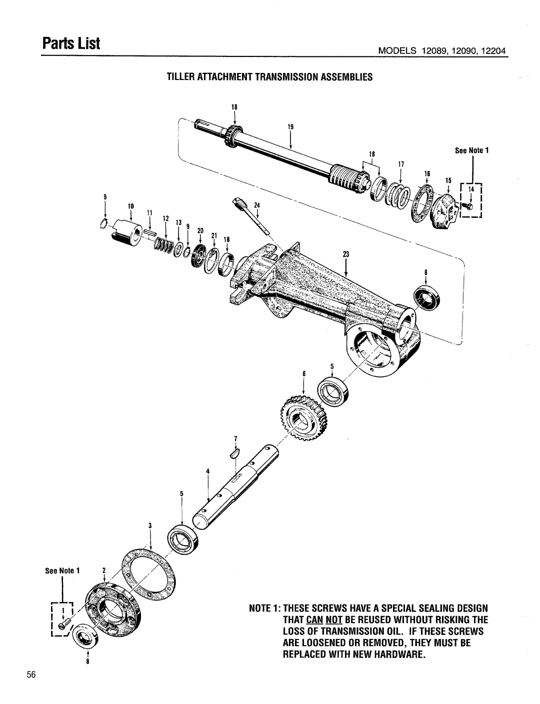 Troy-Bilt 12204-10HP manual 