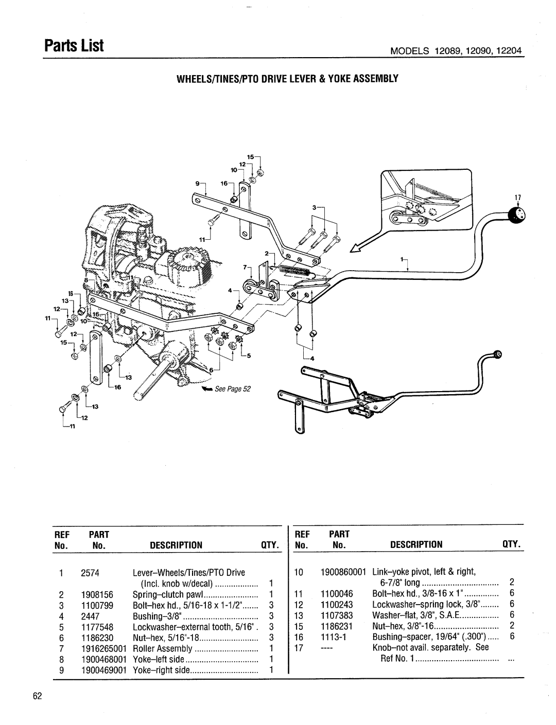 Troy-Bilt 12204-10HP manual 