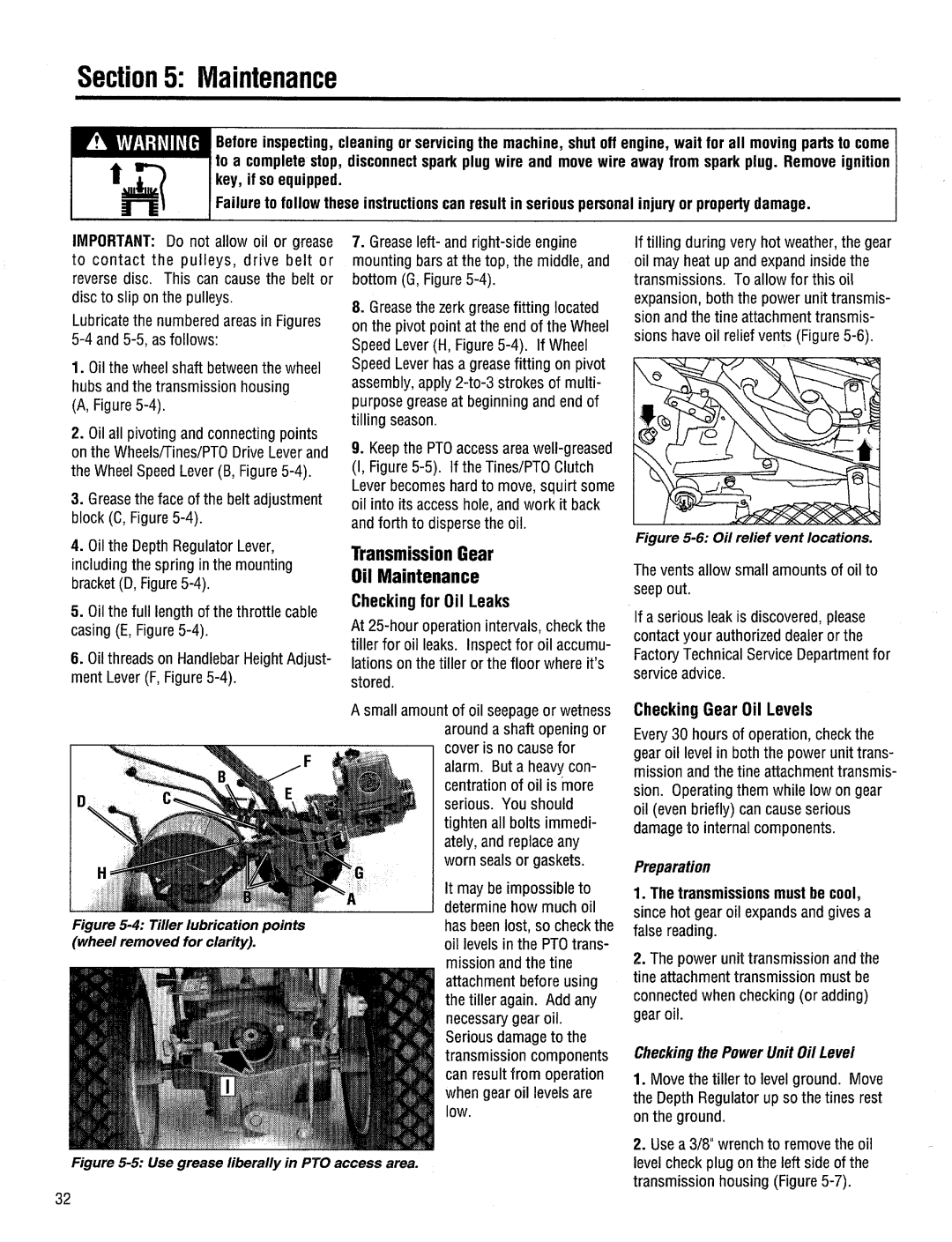 Troy-Bilt 12204-10HP manual 