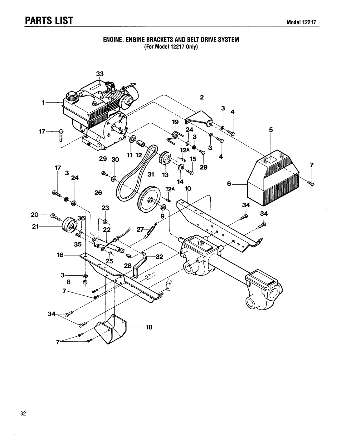 Troy-Bilt 12217-3.5HP, 12227-3.75HP, 12208-4.5HP manual 