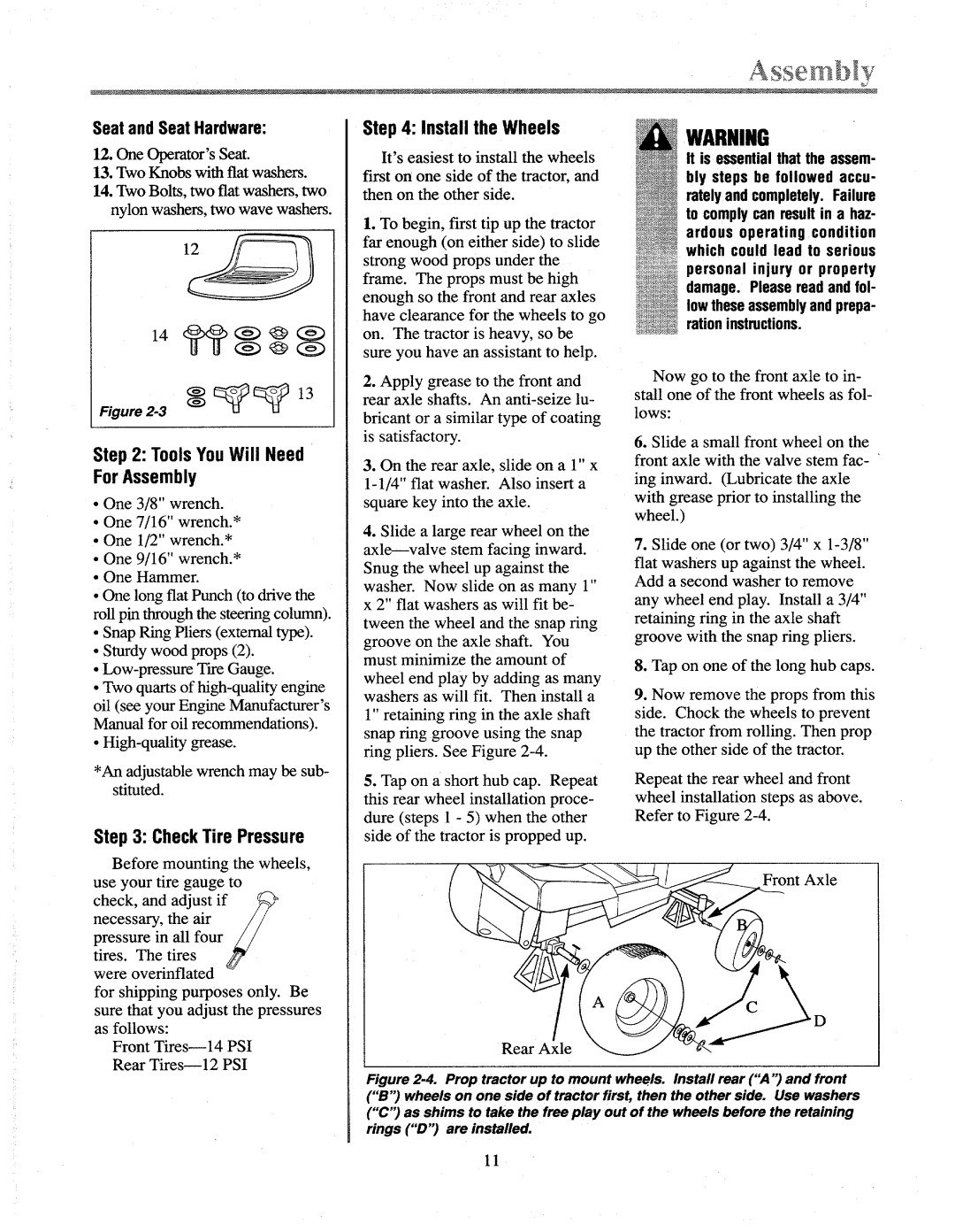 Troy-Bilt 13027, 13028 manual 