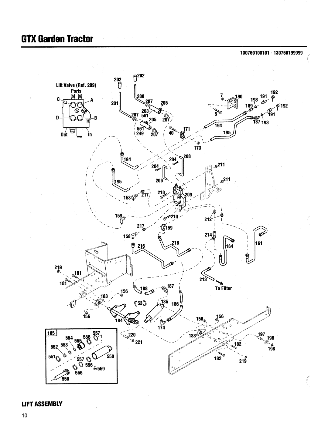 Troy-Bilt 13076-GTX 20 manual 