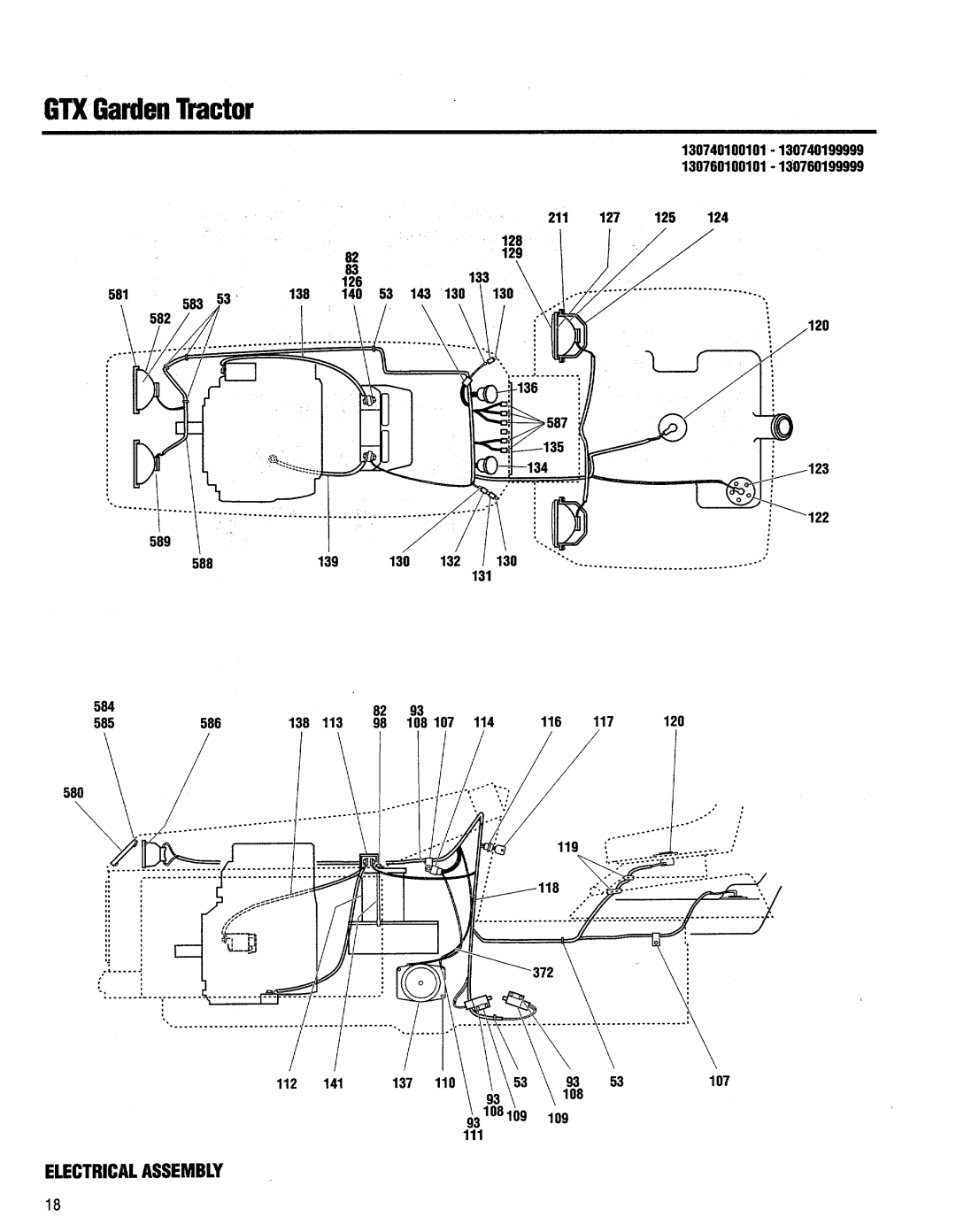 Troy-Bilt 13076-GTX 20 manual 