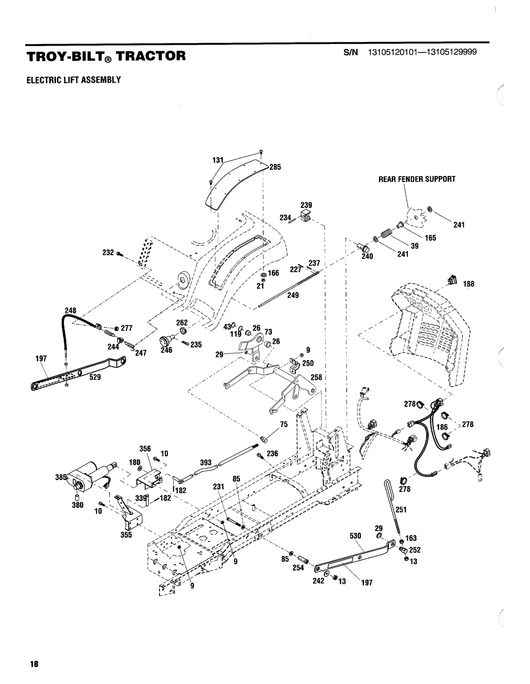 Troy-Bilt 13123, 13105, 13104 manual 