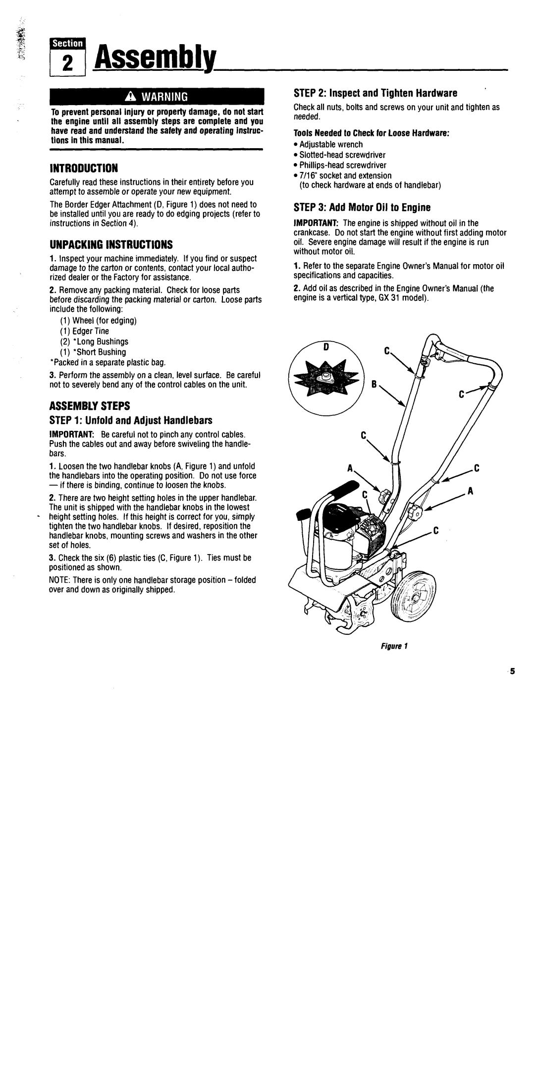 Troy-Bilt 148H manual 