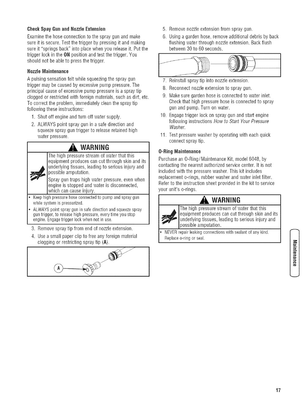 Troy-Bilt 203779GS manual Underlying tissues, leadingto serious injury, Ossible amputation 