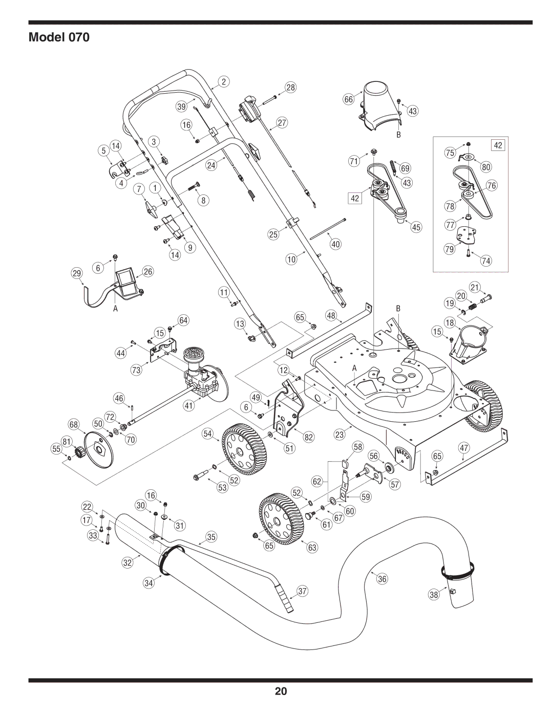 Troy-Bilt 24A-070F768 warranty Model 