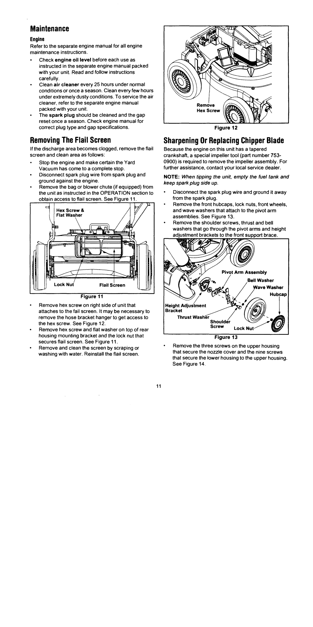 Troy-Bilt 24B-2060F063, 24C-2060F063 manual 